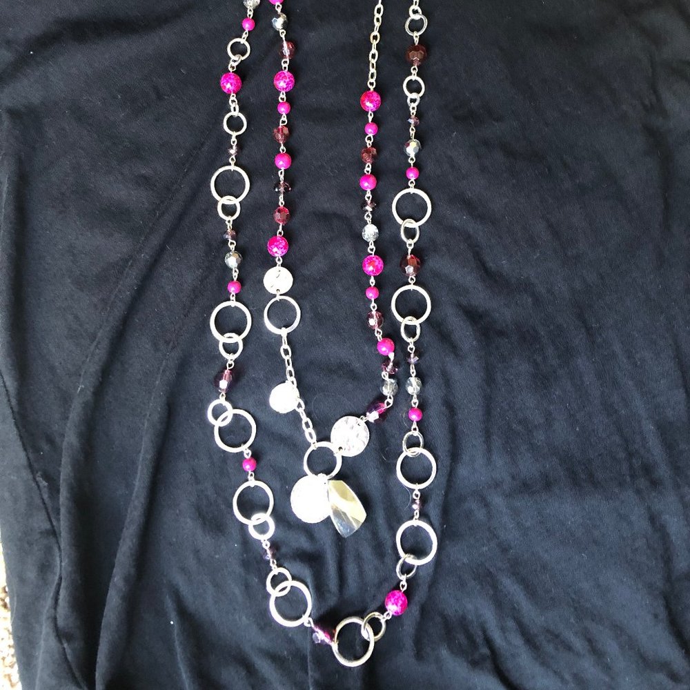 WHBM Multi Layer Necklace